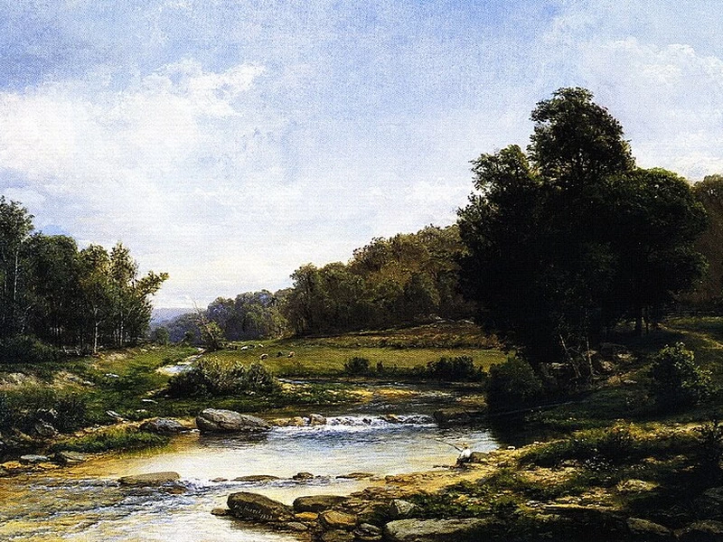 1826-George Hetzel - Paesaggio della Pennsylvania